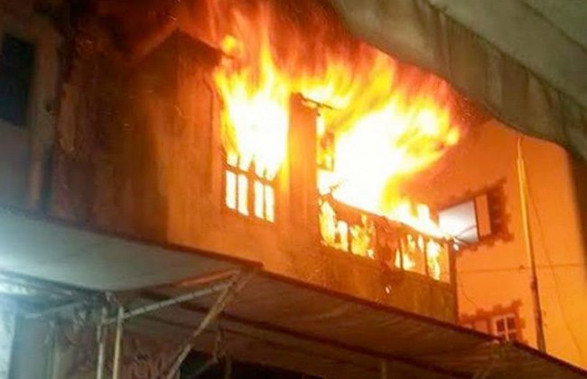 إخماد حريق داخل شقة سكنية بمنطقة بشتيل دون وقوع إصابات