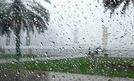 سقوط أمطار متفاوتة الغزارة على مديريات عدن حالة الطقس