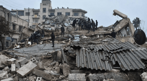 سوريا تريند تويتر بعد تعرضها لزلزال مدمر تركيا تعلن حالة