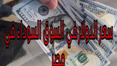 الان تابع سعر الدولار في السوق الموازي اليوم الخميس 28 مارس 2024 مقابل الجنيه المصري